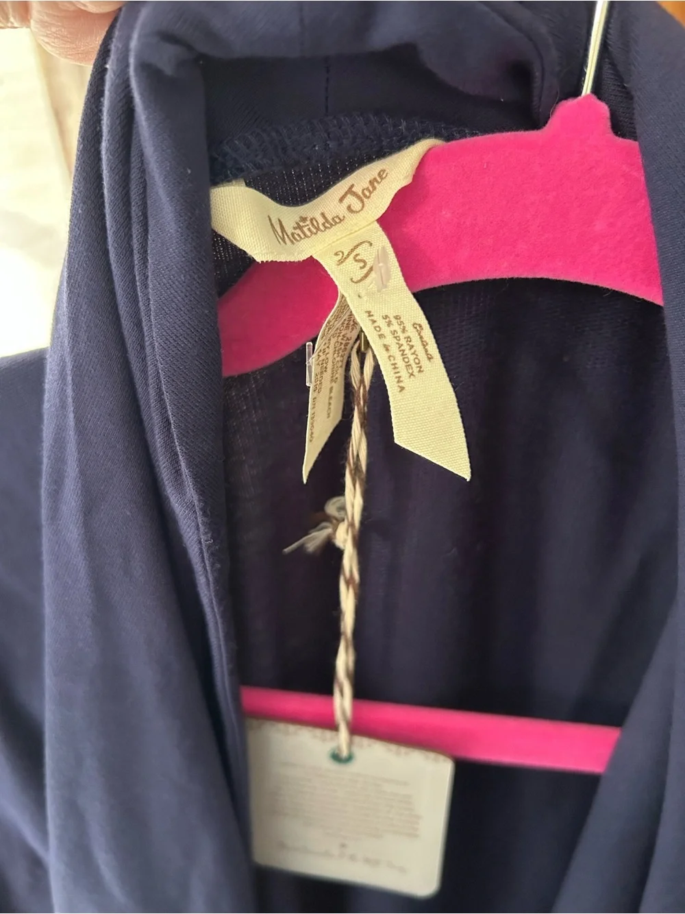 Matilda Jane Navy Open Drape Cardigan